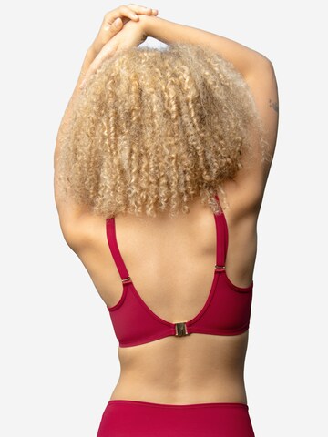 SugarShape T-shirt Bikinitop 'Valencia' in Rood