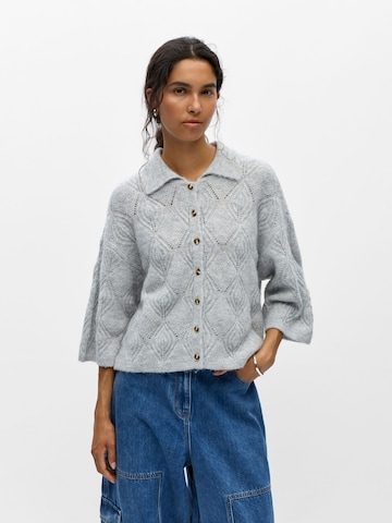 OBJECT Strickjacke in Grau: Vorderseite