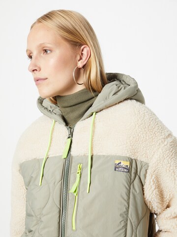 Superdry - Chaqueta de entretiempo en verde