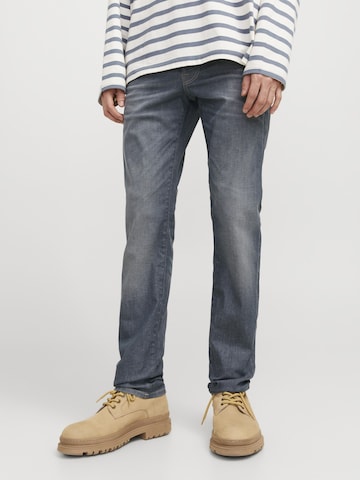 JACK & JONES Slim fit Jeans 'JJIGlenn JJIcon' in Grey: front