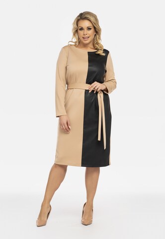 Karko Dress 'Leslawa' in Beige