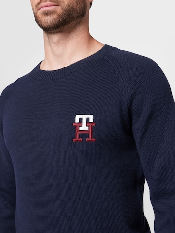 mėlyna TOMMY HILFIGER Megztinis