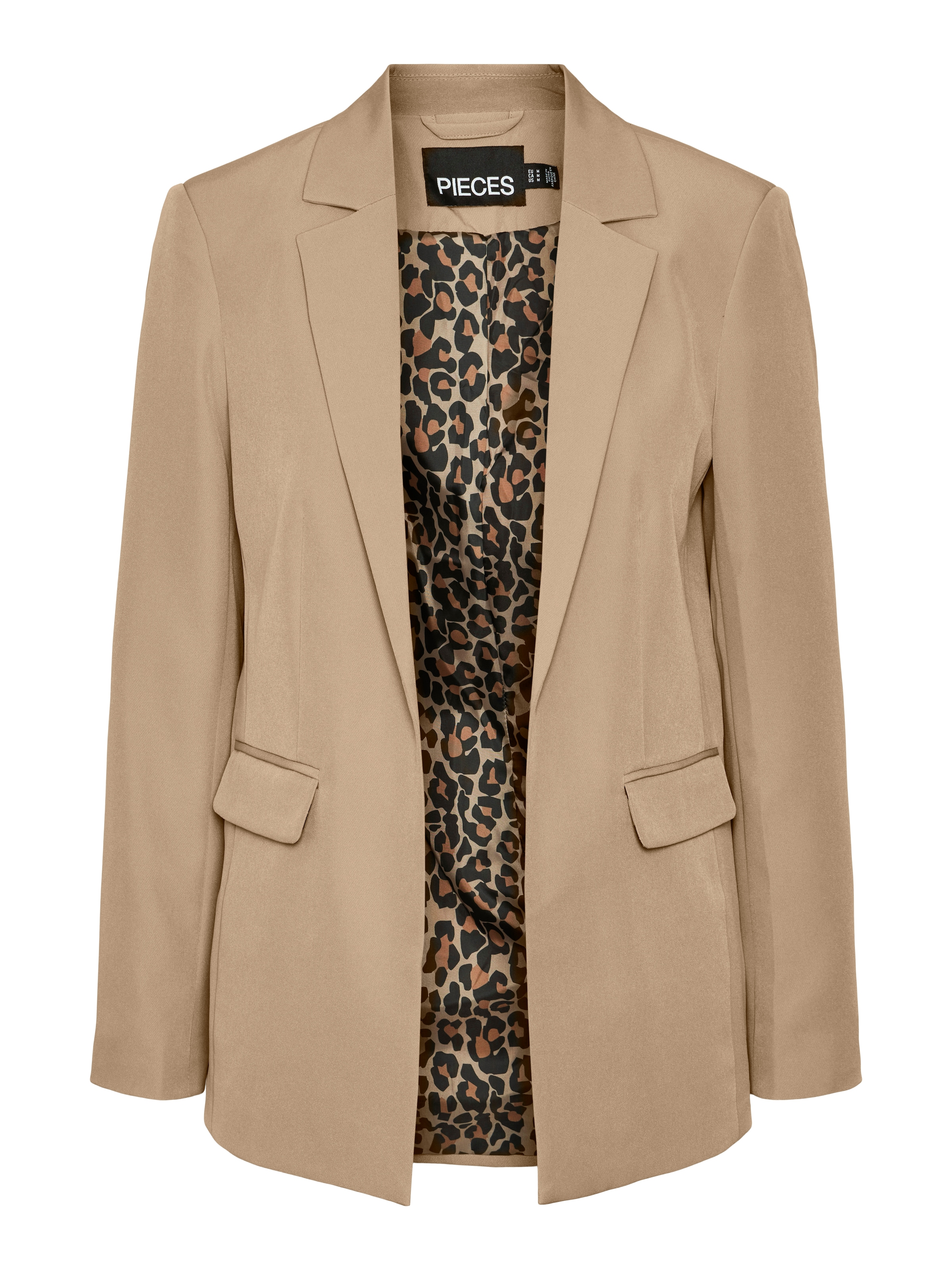 PIECES Blejzr 'PCBossy' – béžová: přední strana