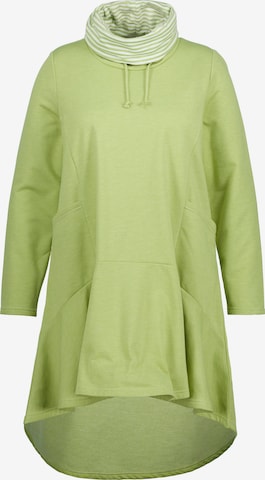 Ulla Popken Dress in Green: front