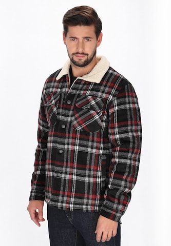 DreiMaster Vintage Between-season jacket 'Vintage' in Black: front