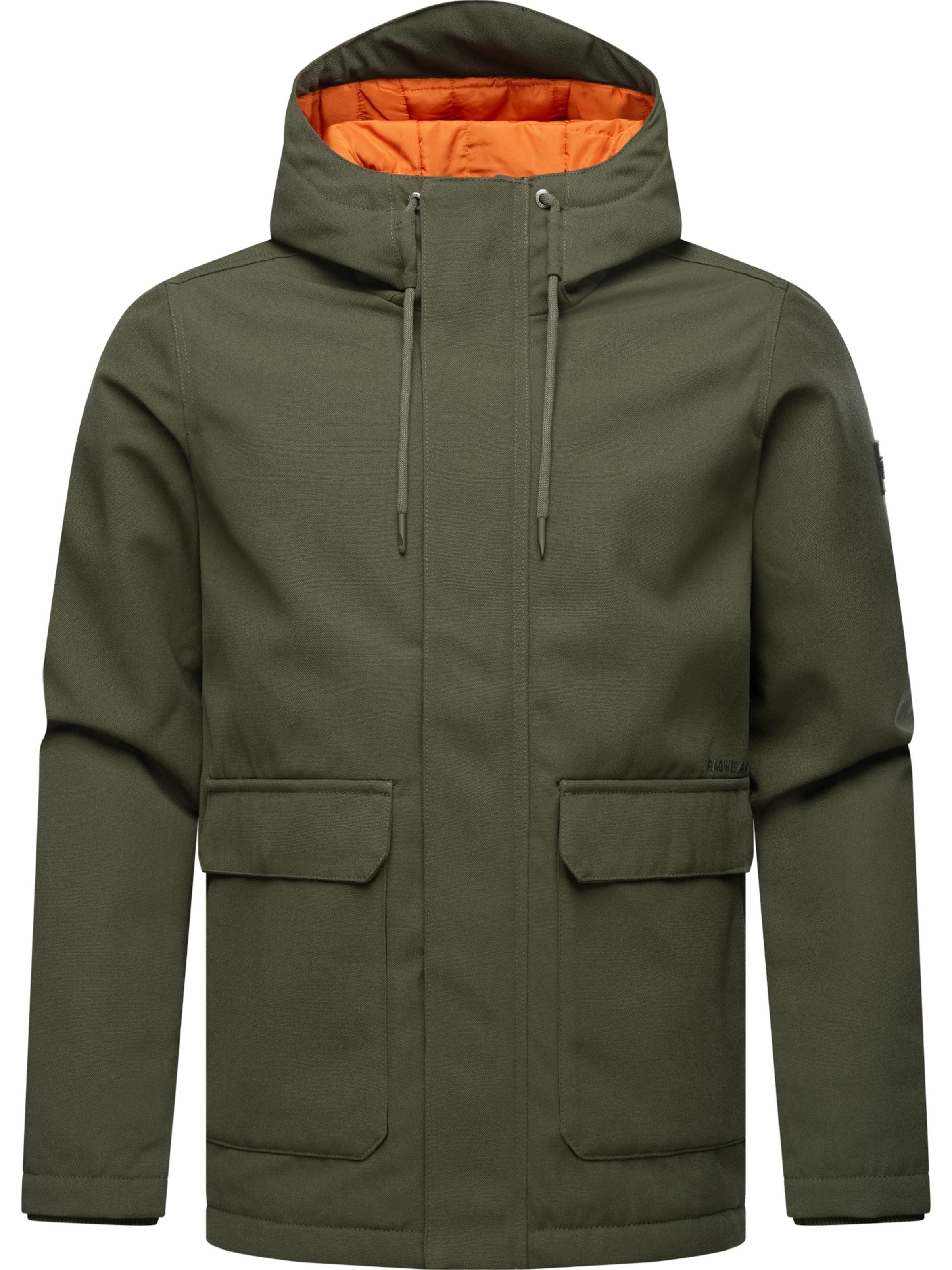 Ragwear Функциональная куртка 'Mr Them' в Зеленый: спереди