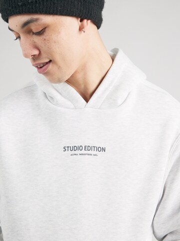 ALPHA INDUSTRIES Sweatshirt 'Studio Edition' in Grey