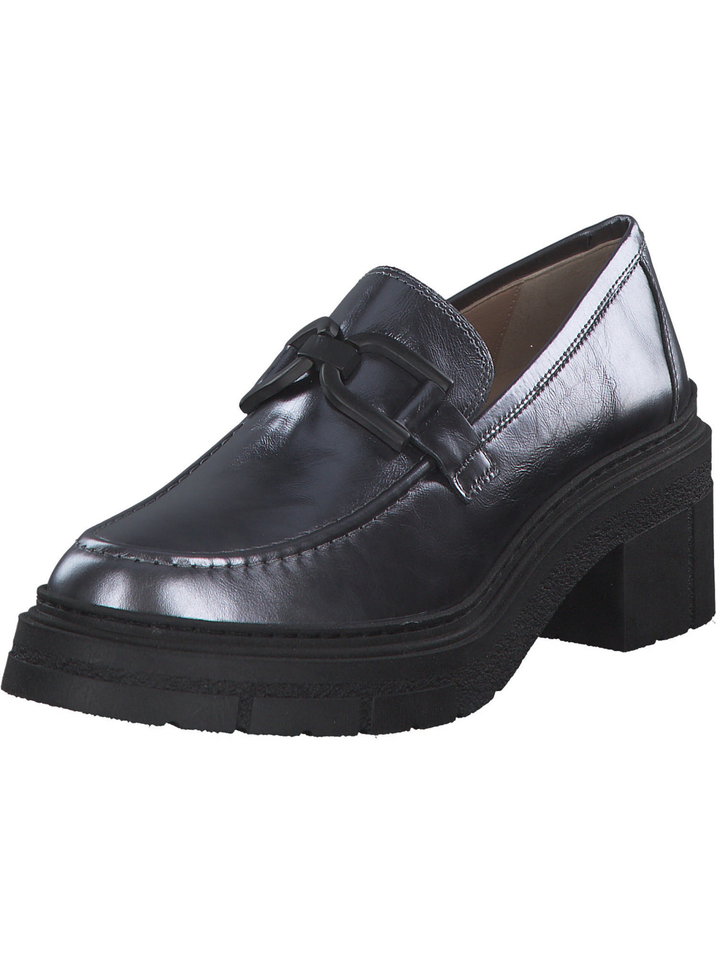 UNISA Mokassin 'Jeffer' in Grau: Vorderseite