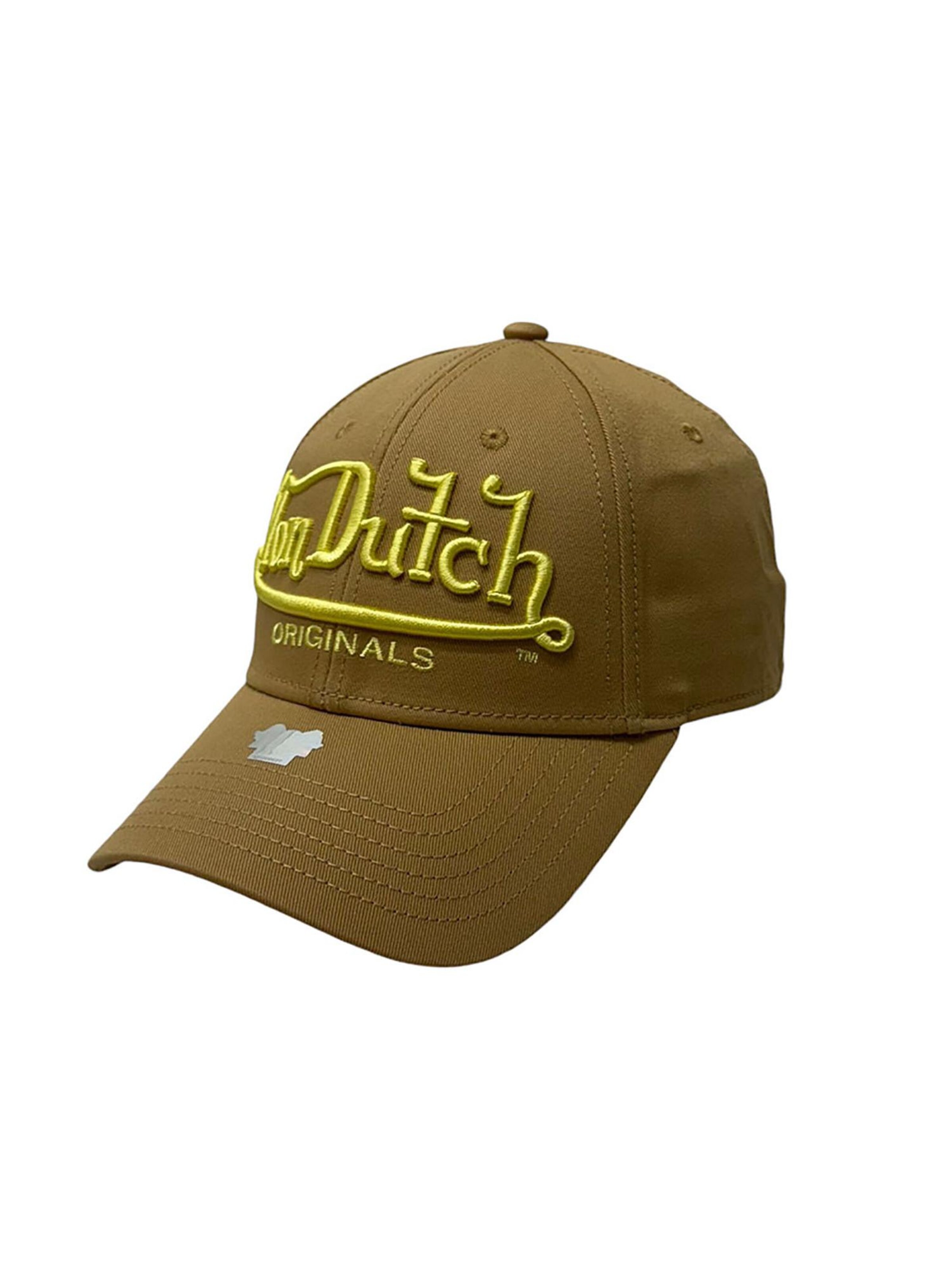 Von Dutch Cap 'DB Seattle' in Beige: Vorderseite
