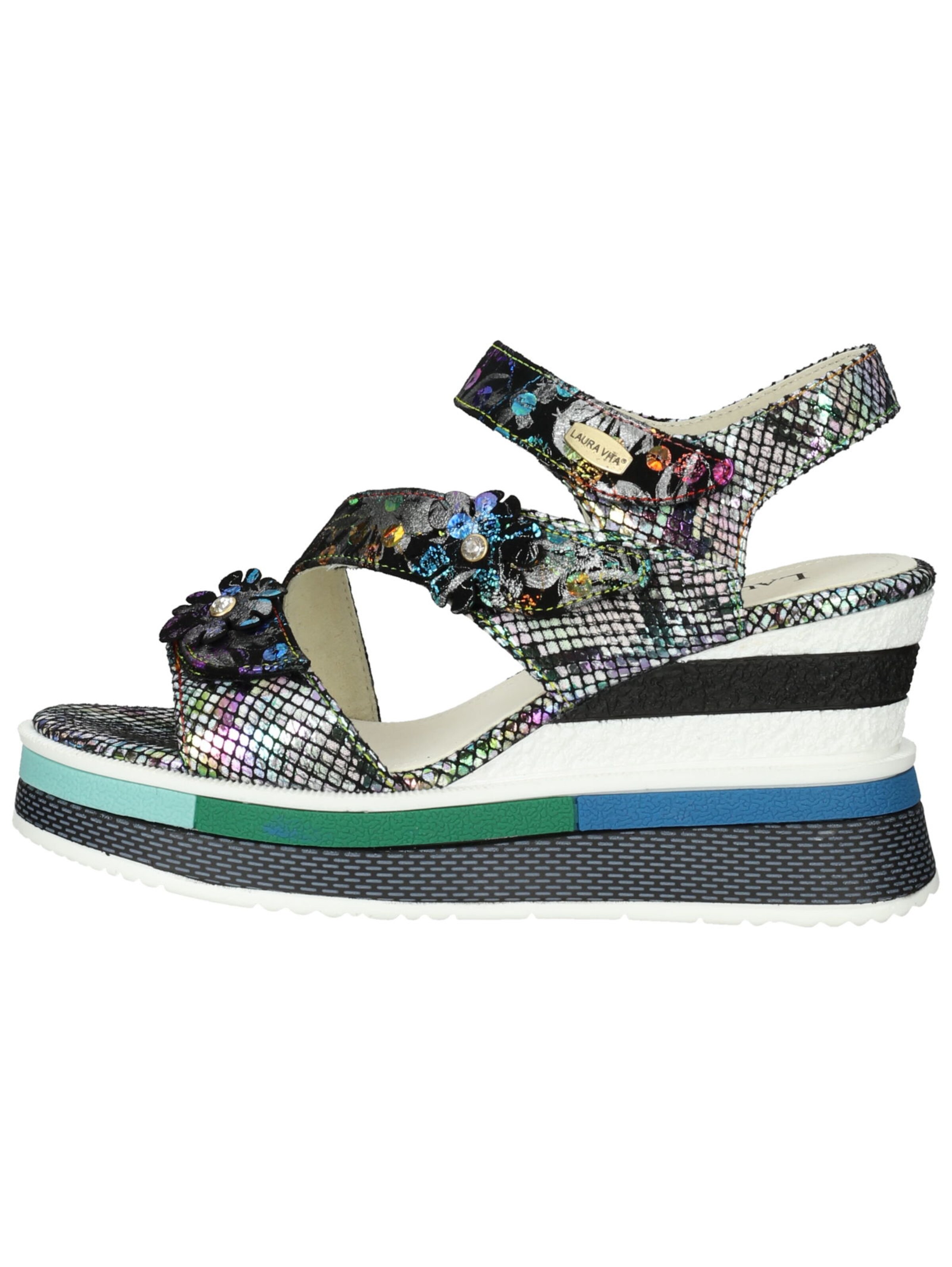 Sandales à lanières 'Dacddyo 07' Laura Vita en noir