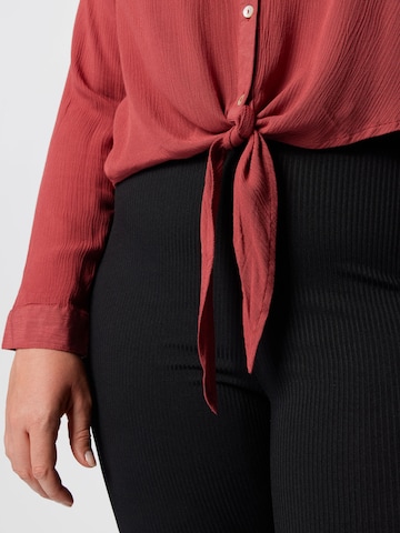 ABOUT YOU Curvy Blouse 'Dylane' in Red