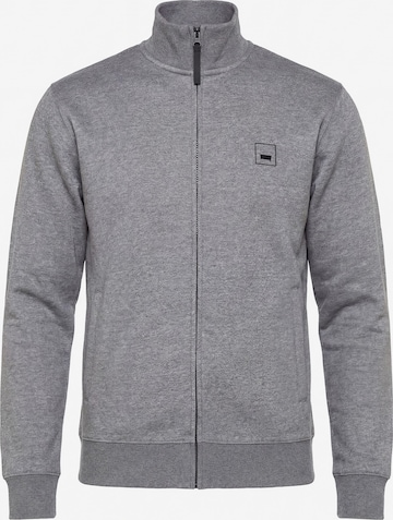 Carrera Jeans Sweatshirt 'Full Zip' in Grau: Vorderseite