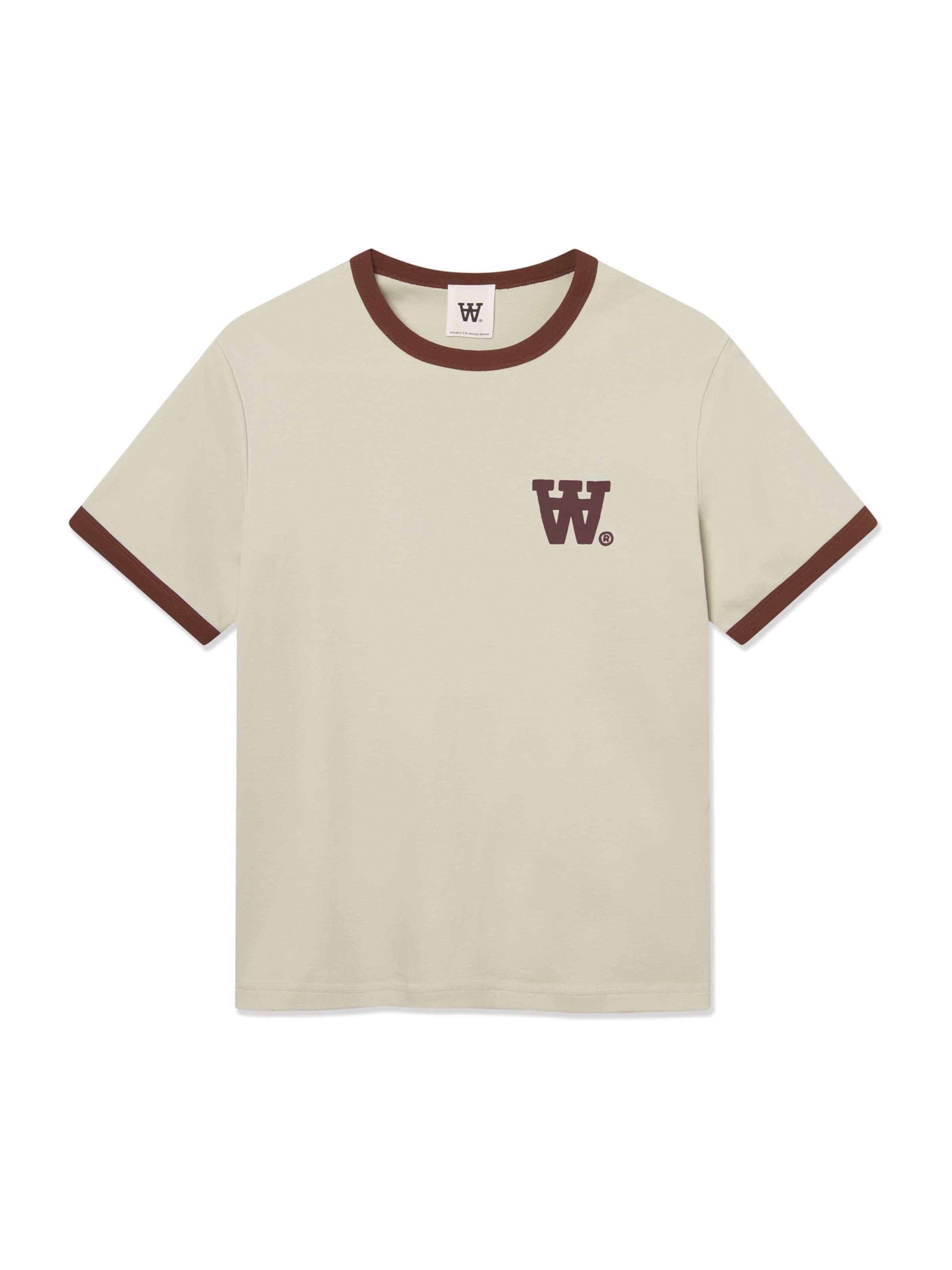 T-Shirt 'WWParker' WOOD WOOD en gris : devant