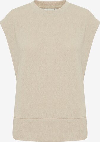 ICHI Sweater 'NADEA' in Beige: front