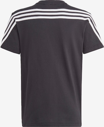 ADIDAS SPORTSWEAR - Camisa funcionais 'Future Icons 3-Stripes' em preto