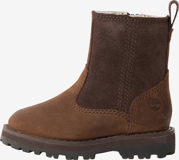 TIMBERLAND Talvisaappaat 'COURMA' värissä ruskea: etupuoli