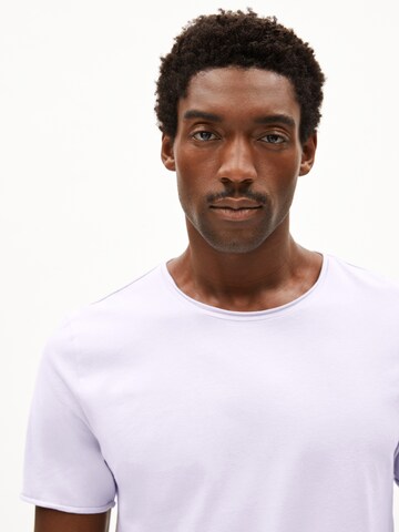 T-Shirt ARMEDANGELS en violet