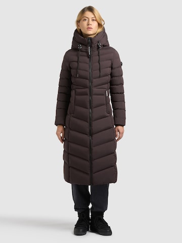 khujo Wintermantel 'Ingram6' in Lila