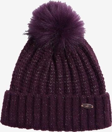 purpurinė Lipsy Megzta kepurė: priekis