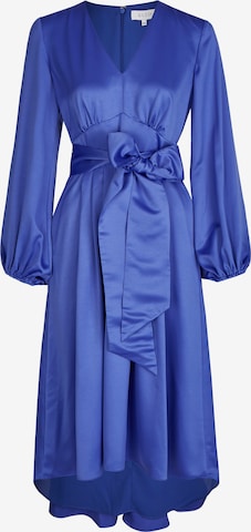 Robe de soirée KLEO en bleu : devant