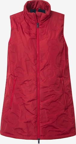 Ulla Popken Weste in Rot: Vorderseite