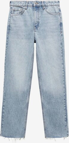 MANGO Regular Jeans 'Blanca' in Blue: front