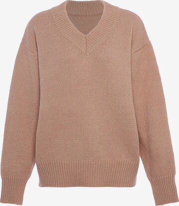 Libbi Pullover in Beige: predná strana