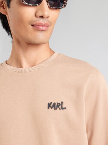 Karl Lagerfeld Μπλούζα φούτερ σε μπεζ