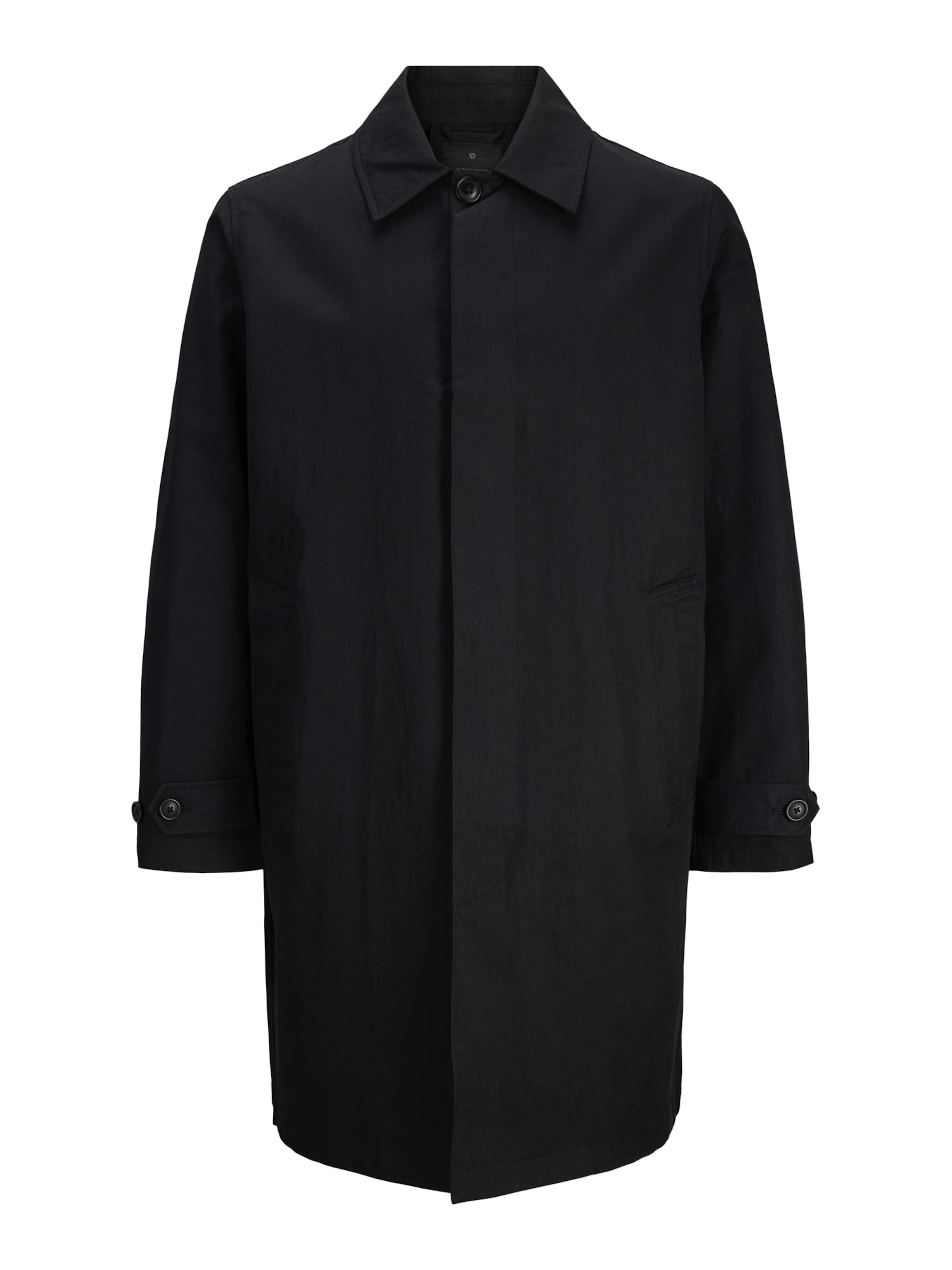 Jack & Jones Premium Přechodný kabát 'JPRBLAMARLEY' – černá: přední strana