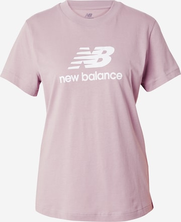 new balance Футболка 'Essentials' в Лиловый: спереди