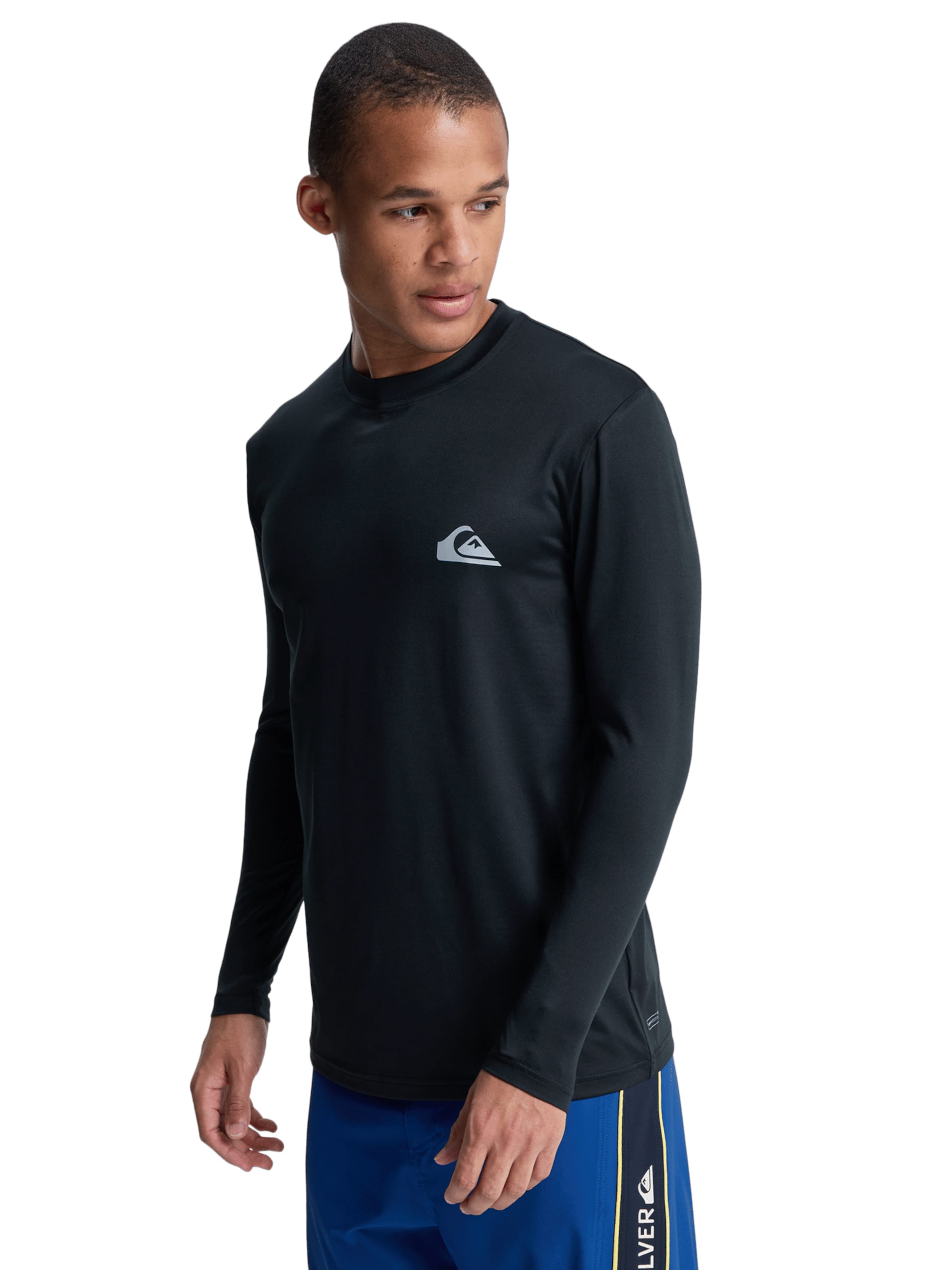 QUIKSILVER Funktionsshirt 'Everyday' in Schwarz