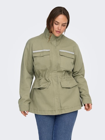 ONLY Carmakoma Tussenjas 'CARElena' in Grijs: voorkant