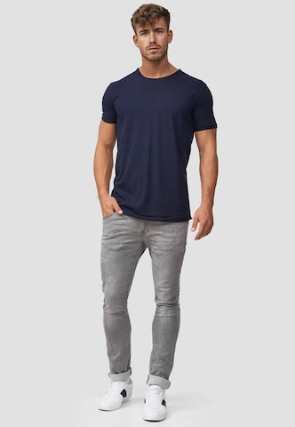 INDICODE JEANS Shirt 'Willbur' in Blauw