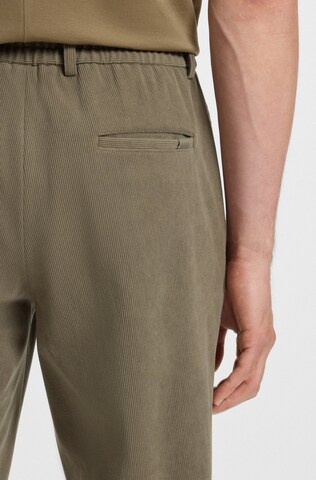 BOSS Slim fit Pants ' Genius ' in Brown