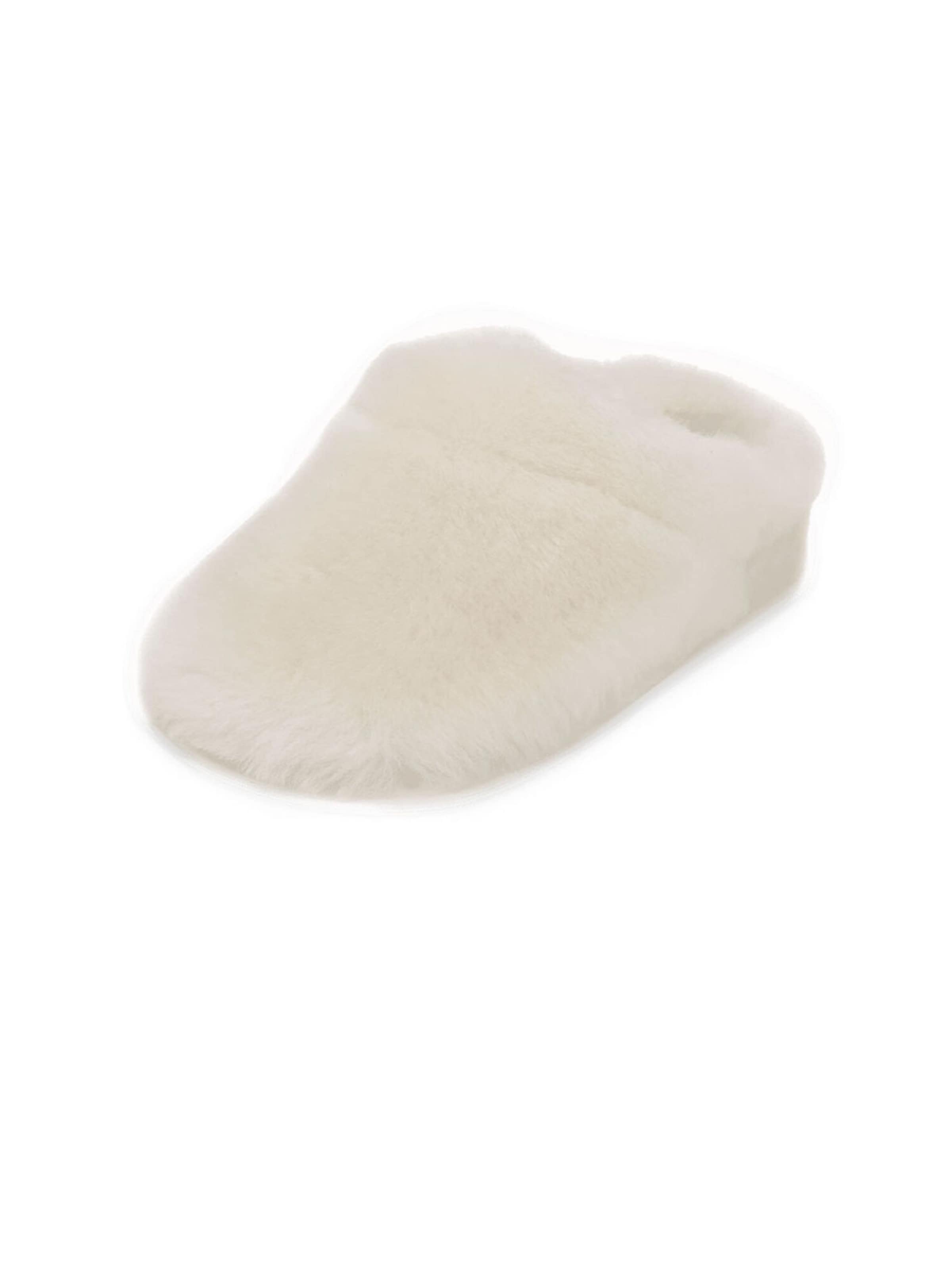 VITAFORM Hausschuh in wollweiß, Produktansicht