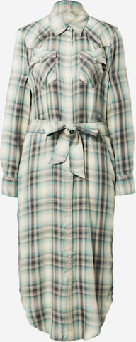 Lauren Ralph Lauren Shirt dress 'LAUREN' in Blue: front