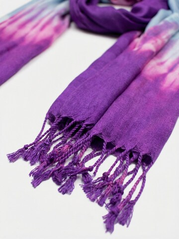 Sunsa Scarf 'Sunsa' in Purple