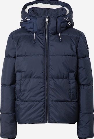 TOM TAILOR DENIM Winter jacket in Blue: front