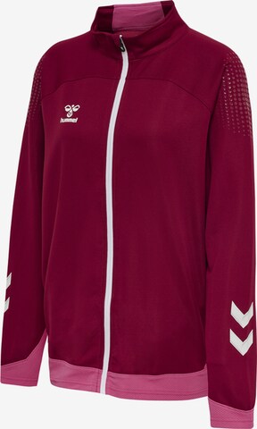 Hummel Sportsweatjacke in Rot