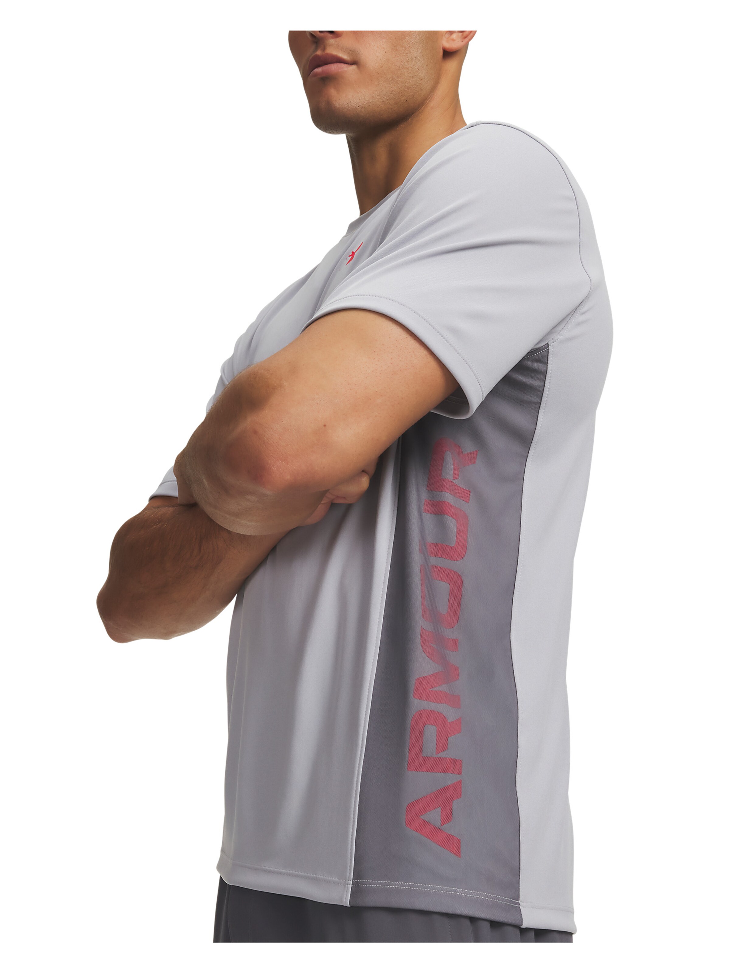 UNDER ARMOUR Performance shirt 'Tech Utility' in Grey