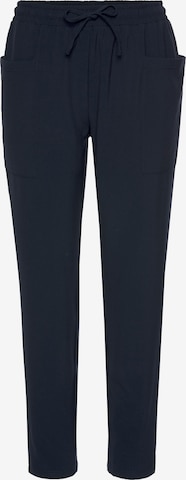 Pantalon à pince LASCANA en noir : devant