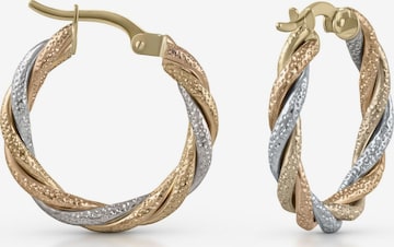 Fascination by Ellen K. Ohrringe in Gold: Vorderseite
