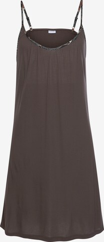 LASCANA Negligee in Brown: front