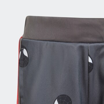 ADIDAS PERFORMANCE Slimfit Sporthose 'Marvel Spider-Man' in Grau