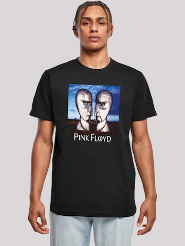 F4NT4STIC Shirt 'Pink Floyd The Division Bell' in Black: front