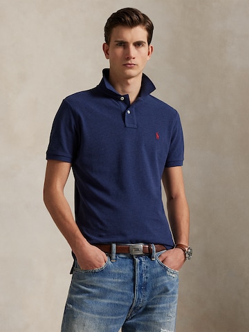 Tricou de la Polo Ralph Lauren pe albastru: față