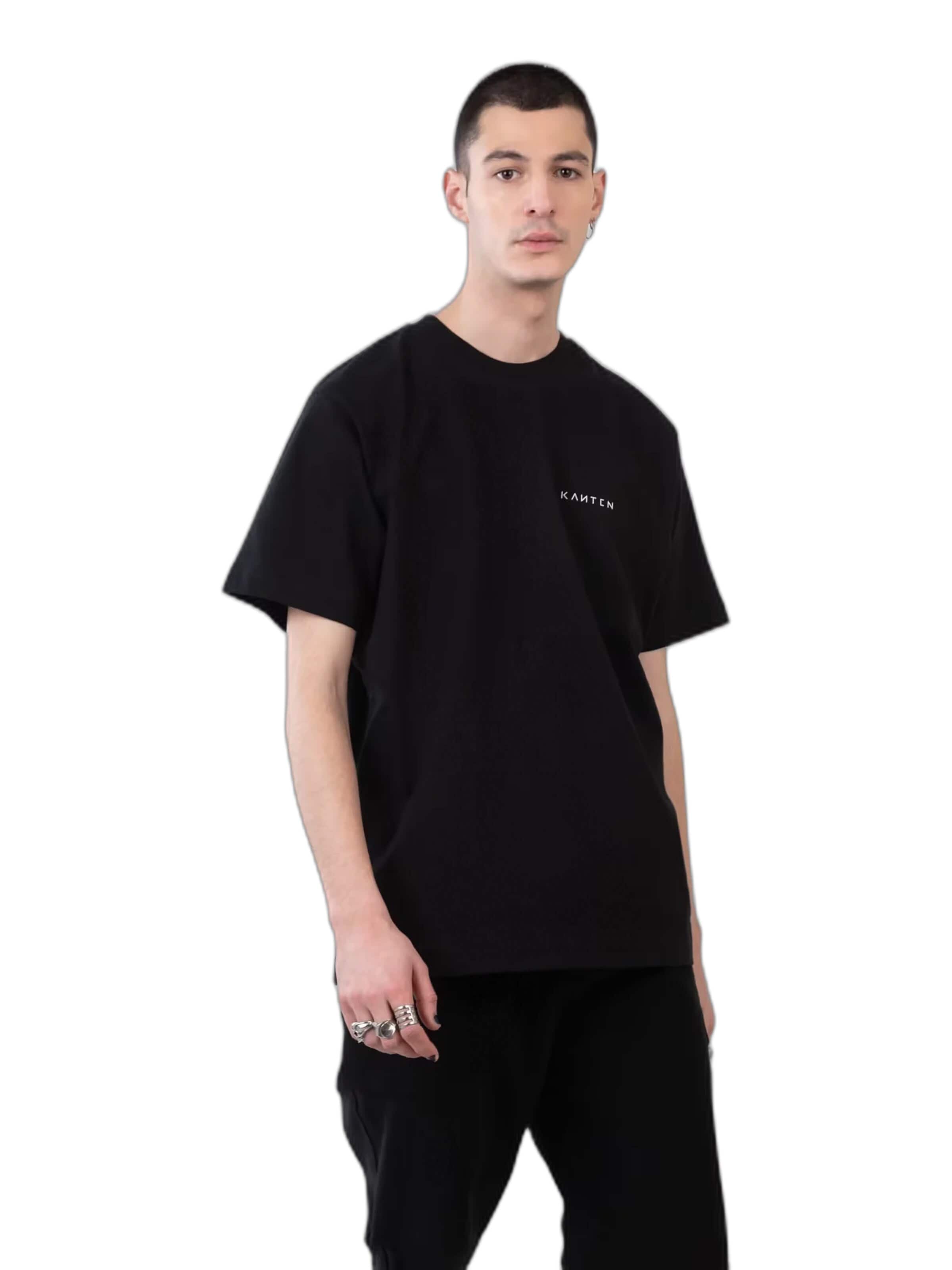 Kanten Shirt 'T-Shirt UltraBasic' in Black: front