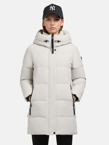 khujo Jacke 'Lola-YM' in Weiß: Vorderseite