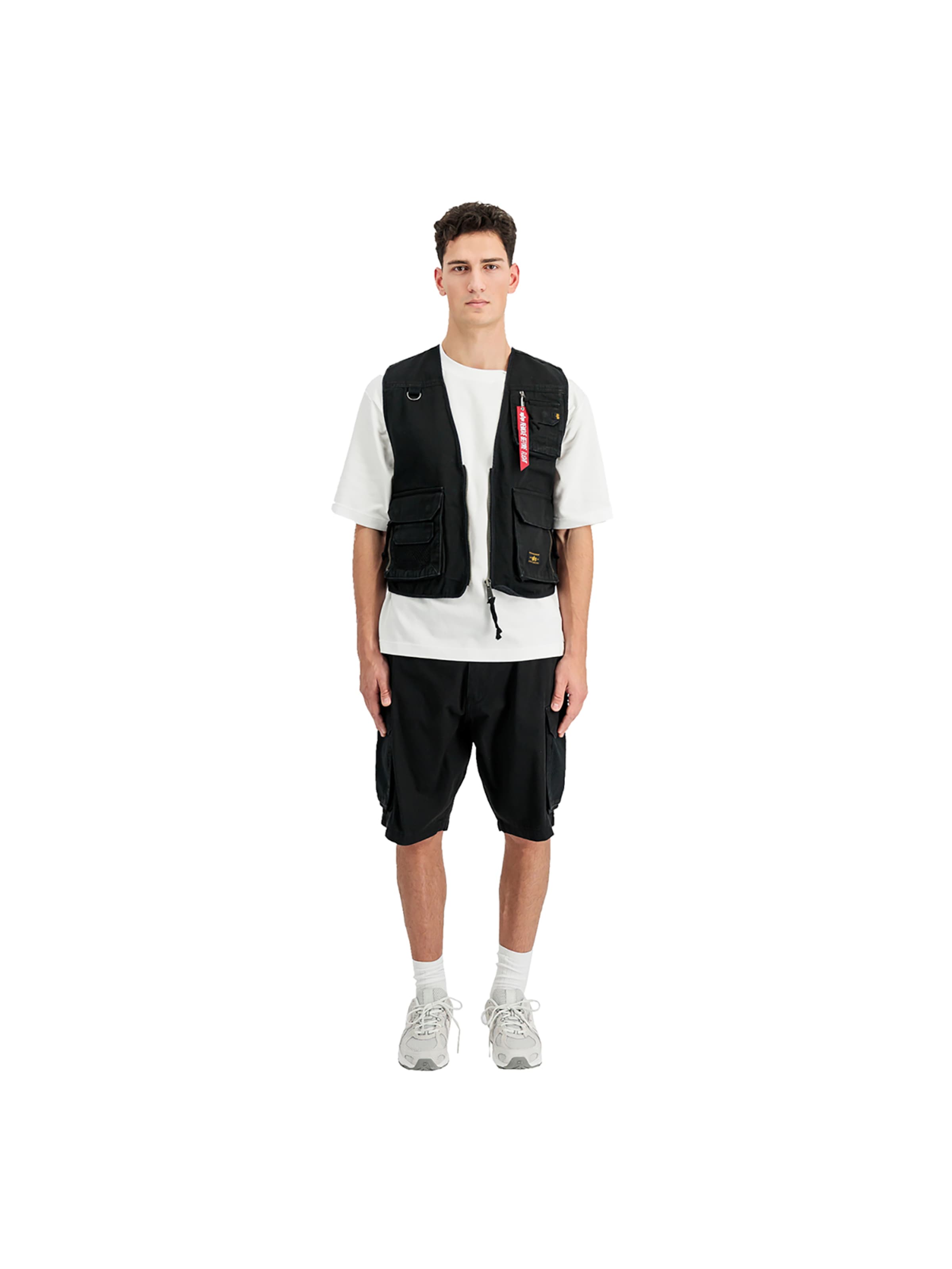 Vestă de la ALPHA INDUSTRIES pe negru