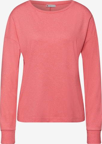 STREET ONE Koszulka w kolorze różowy: przód